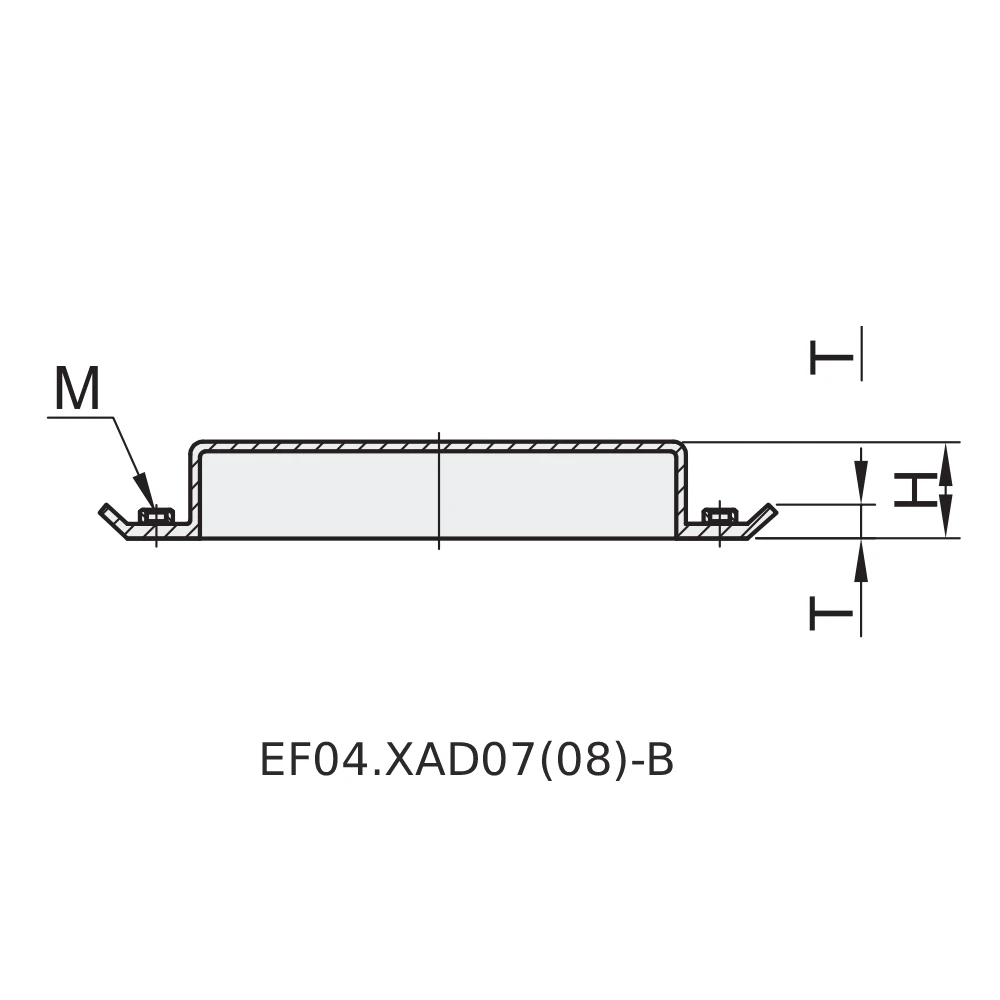 Скрытые ручки EF04.XAD07-08 — схема №3