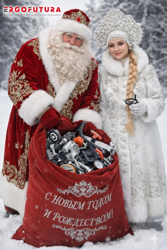 С наступающим Новым годом и Рождеством!