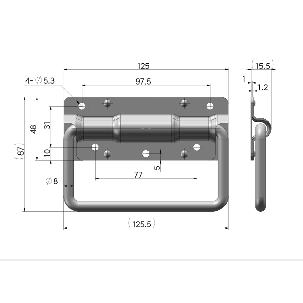 Складные ручки EF04.L41 — схема №1