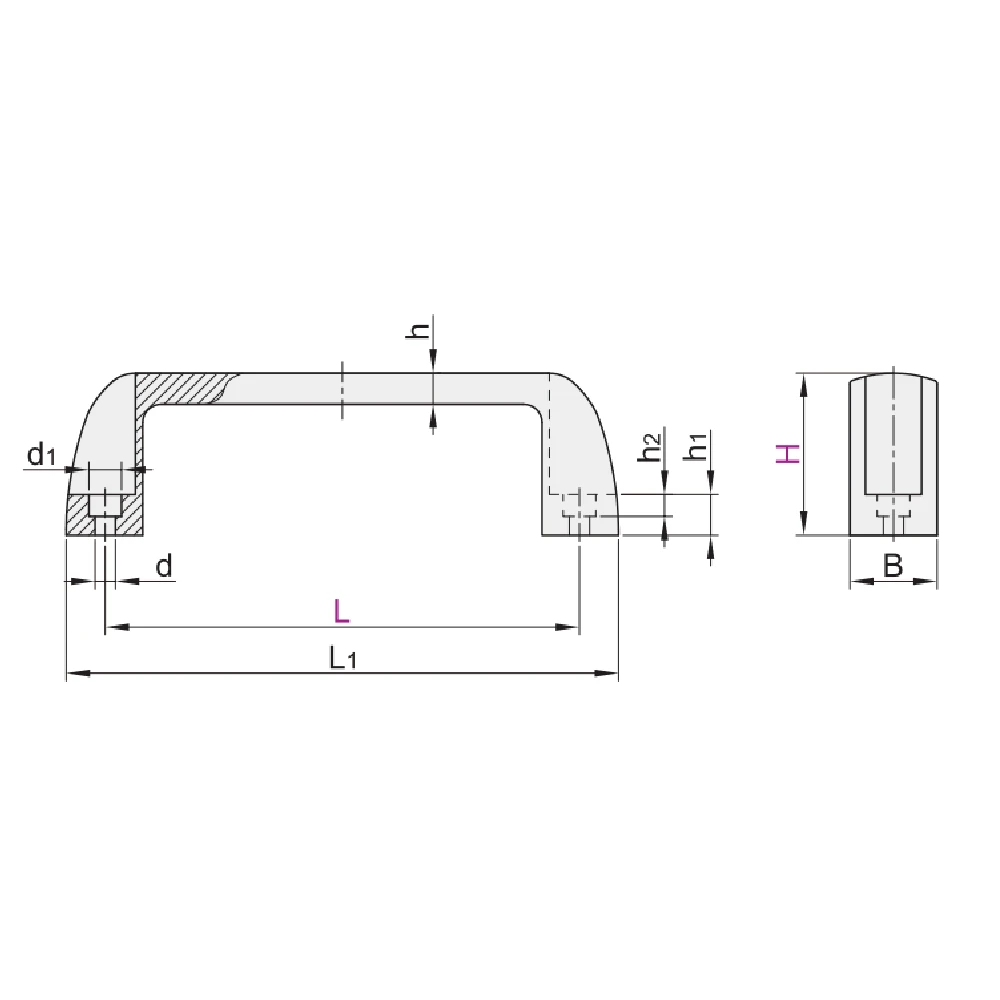 Мостовидные ручки EF04.XAB41 — схема №1