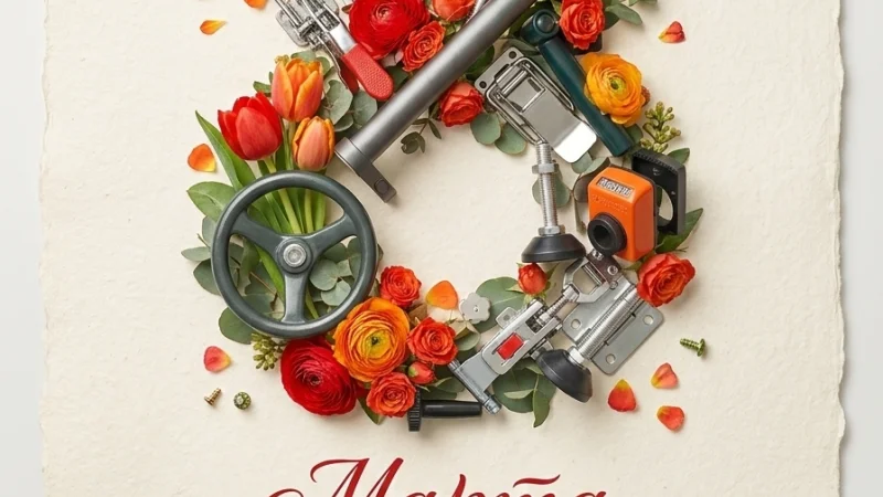 Команда ERGOFUTURA поздравляет вас с 8 Марта!