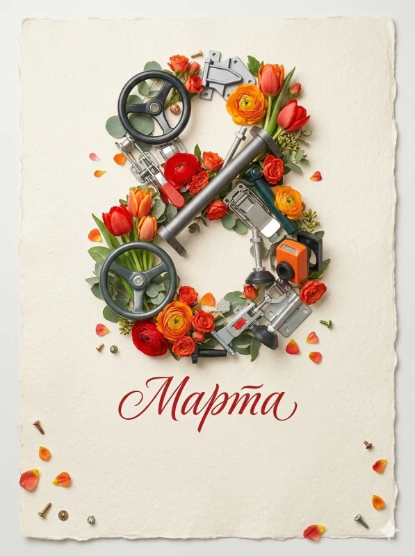 Команда ERGOFUTURA поздравляет вас с 8 Марта!