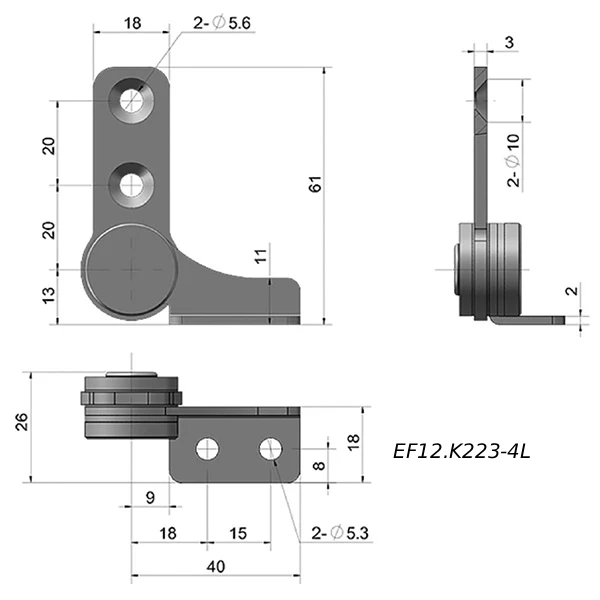 Демпфирующие петли EF12.K223 — схема №1