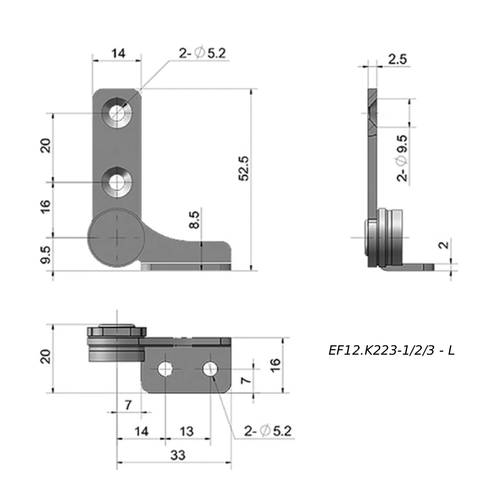 Демпфирующие петли EF12.K223 — схема №2