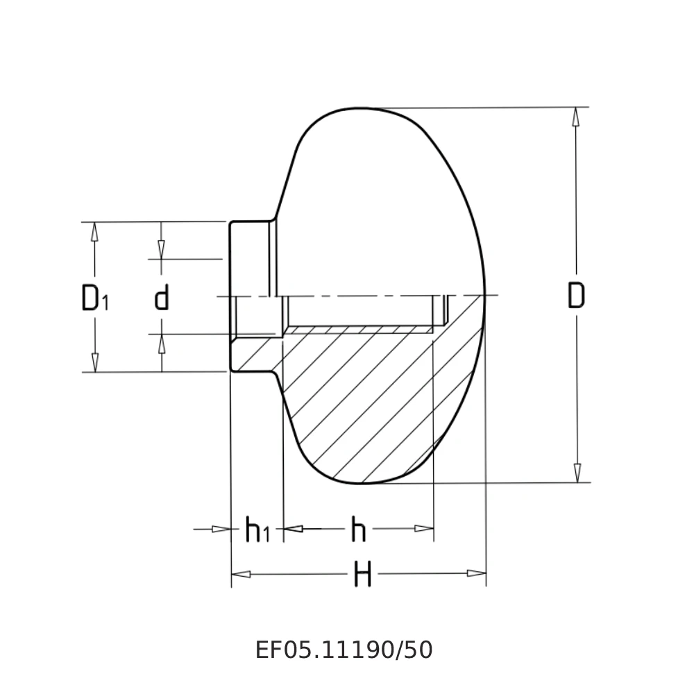 Грибовидные ручки EF05.11190 — схема №2