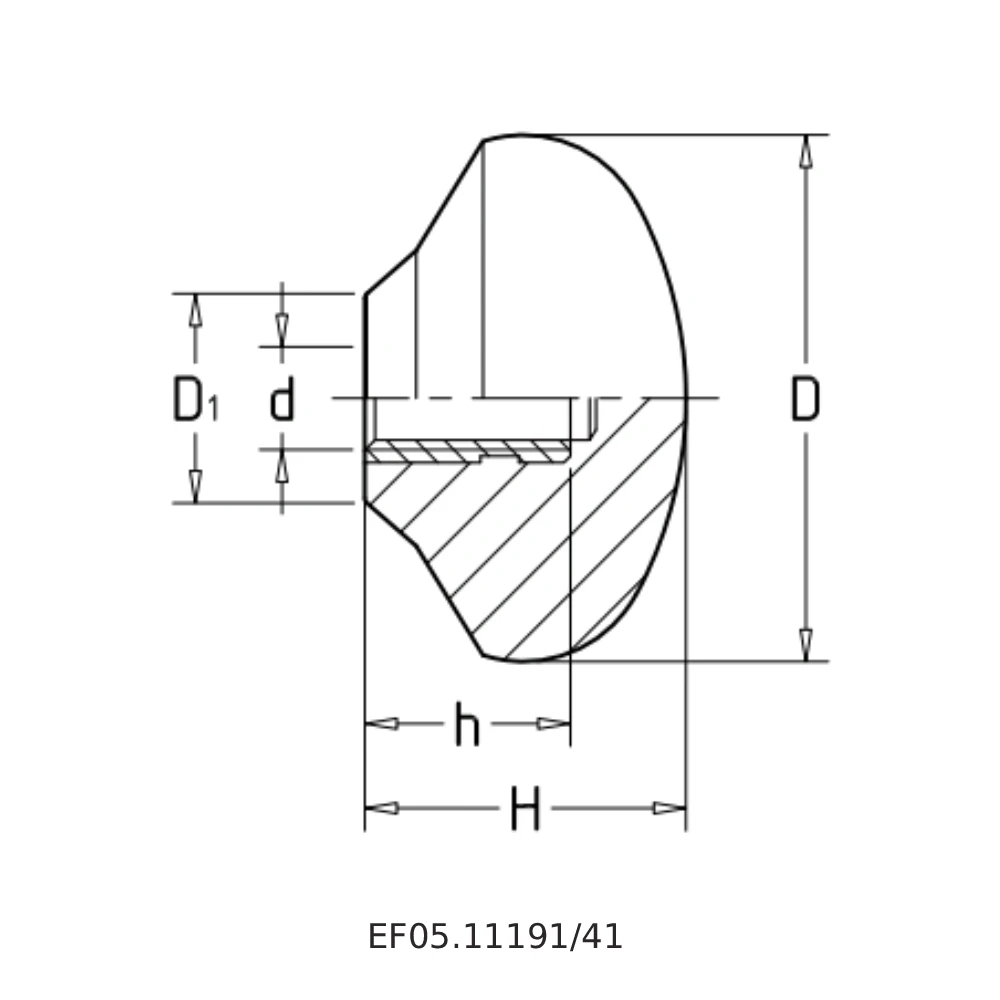 Грибовидные ручки EF05.11191 — схема №1
