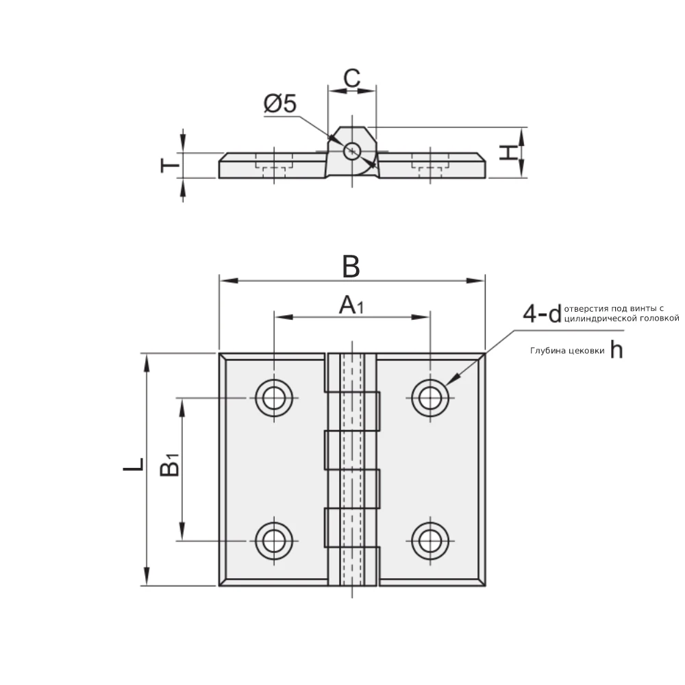 Петли EF12.HFC06 — схема №1