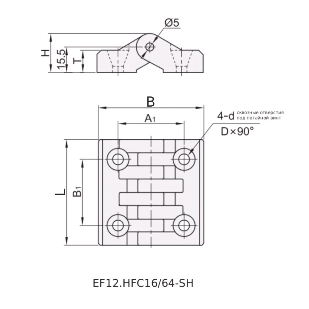 Петли EF12.HFC16 — схема №3