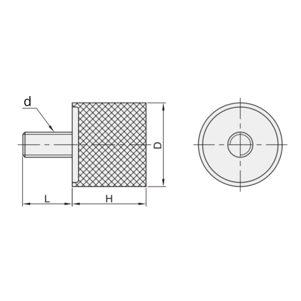 Виброгасители EF20.NHE04 — схема №1