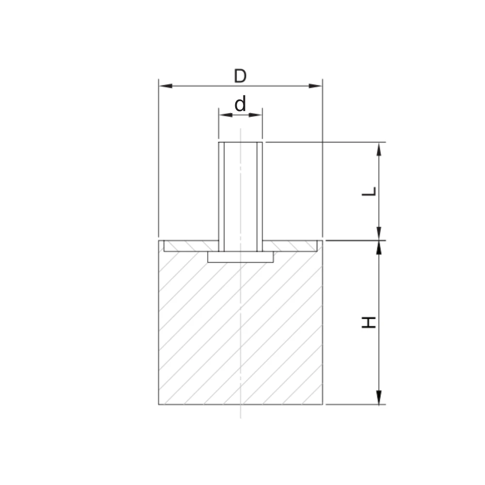 Виброгасители EF20.D-PM — схема №1