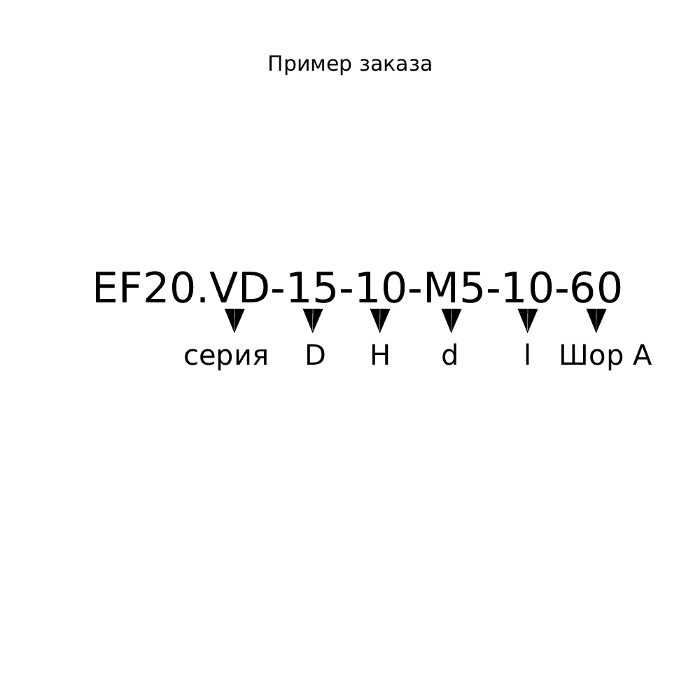 Виброгастители EF20.VD — схема №2