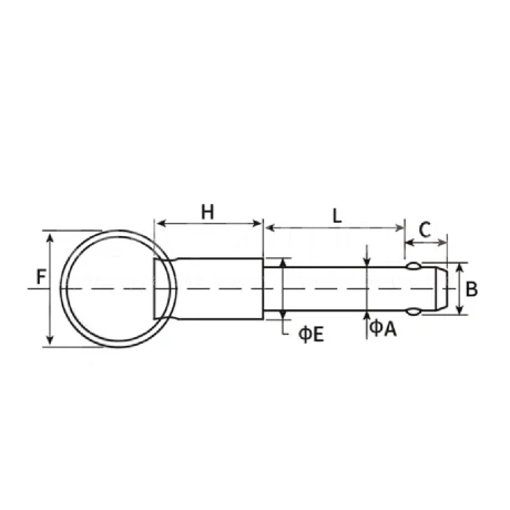 Штифты с шариковыми фиксаторами EF08.KV115 — схема №1